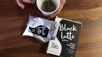 Experiență în utilizarea latte de cărbune Black Latte