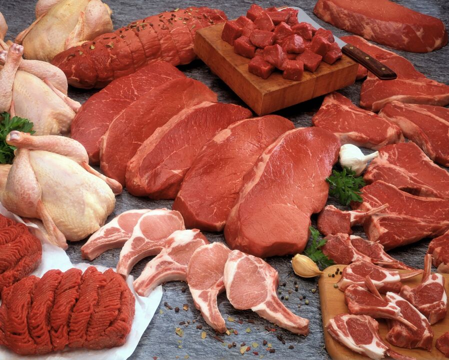 produse din carne pe o dietă de grupă de sânge