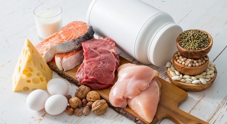 Alimente bogate în proteine ​​pentru construirea celulelor musculare